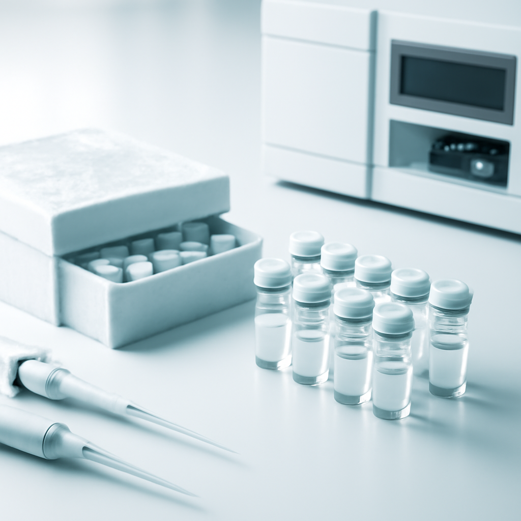 Peptide reconstitution process with bacteriostatic water