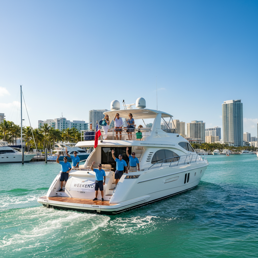 Book a Miami Yacht Charter for This Weekend | Last-Minute Same-Week Bookings & Deals Today