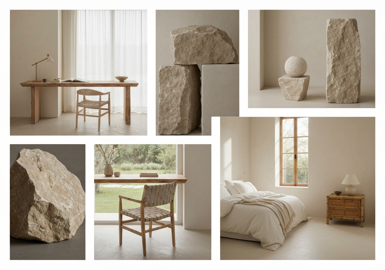 Thiết kế nội thất Wabi Sabi Japandi 3