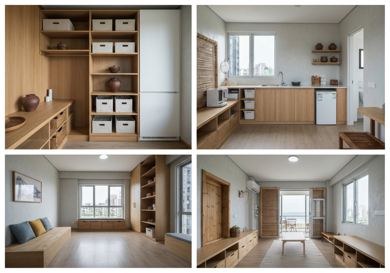 Thiết kế nội thất Wabi Sabi Japandi 4