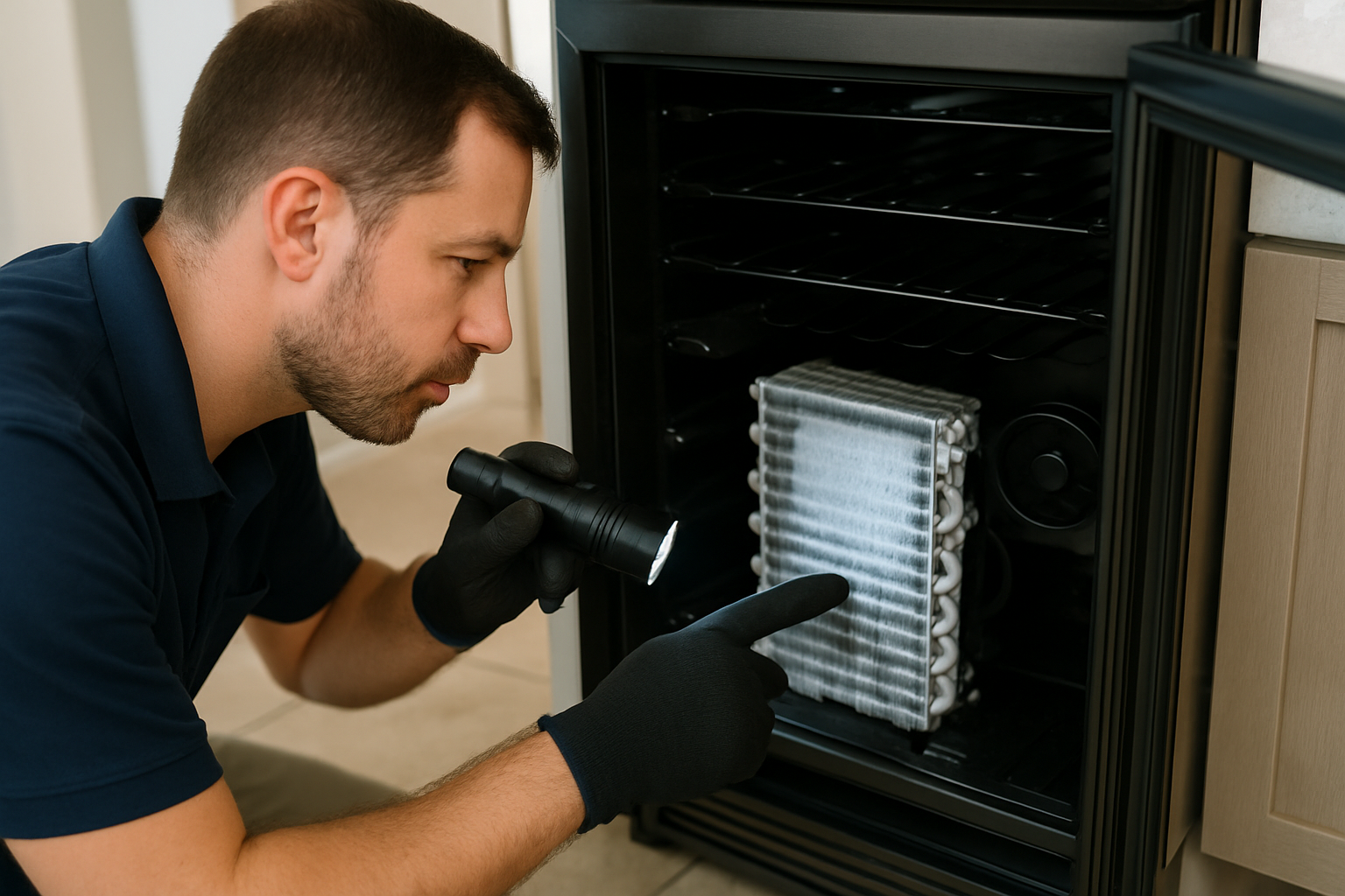Illustrative appliance diagnostic inspection