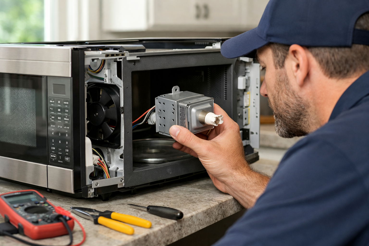Illustrative appliance diagnostic inspection