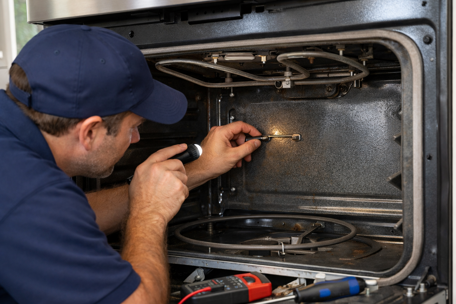 Illustrative appliance diagnostic inspection